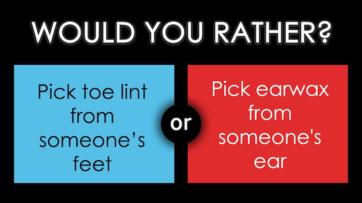 Would You Rather - Gross Edition image number null